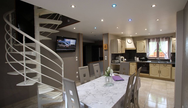 La Crieloise sea view 700 metres from the beach