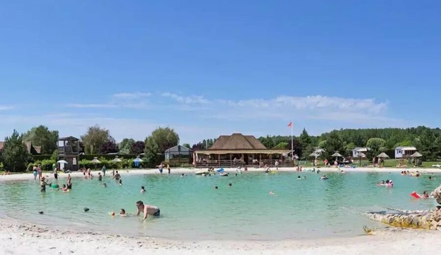 La Croix du Vieux Pont campsite* - Classic 4-room mobile home for 6/8 people