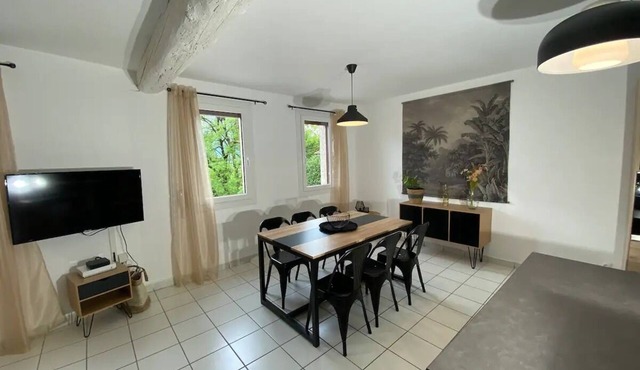 la dent du loup à la campagne à Noyarey