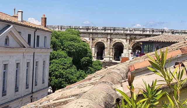 La Dolce Vita Nîmoise 🐊 Terrace 100 m from the Arena
