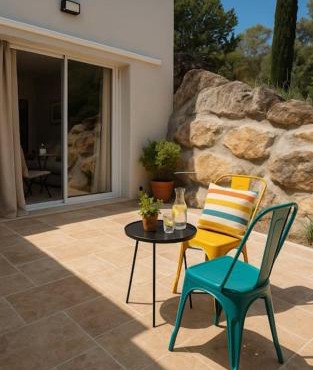 La Dolce Vita - Studios modernes terrasses et parking, idéal pause A8