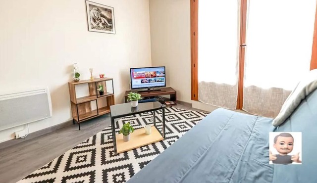 La Dolce Vita Studio Cosy Avec Balcon Wifi Fibre