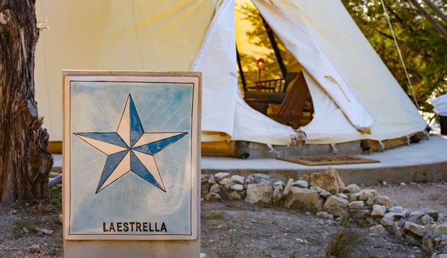 La Estrella | Hill Country Tipi + Pet Friendly