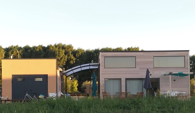 La Fauvette, lovely new wooden house in the Côtes de Meuse near Verdun