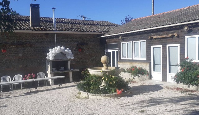 La ferme d'Odette gite and reception room