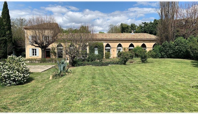 La Filature Magnanerie 6 bedrooms swimming pool private park