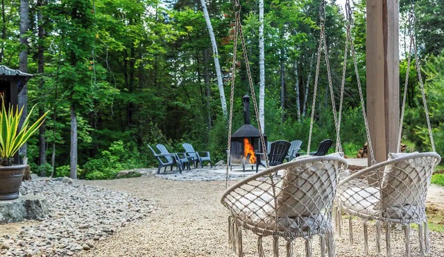 La Flamme des Montagnes | AC | Luxurious Log Cabin | Spa | BBQ | EV Charger
