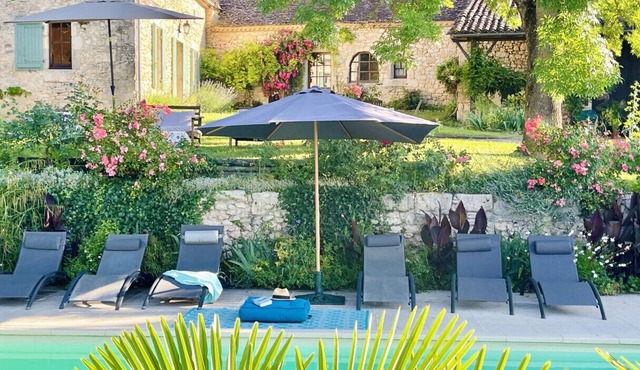 La Fleur de Savignac · 3 bd, pool, views, WiFi
