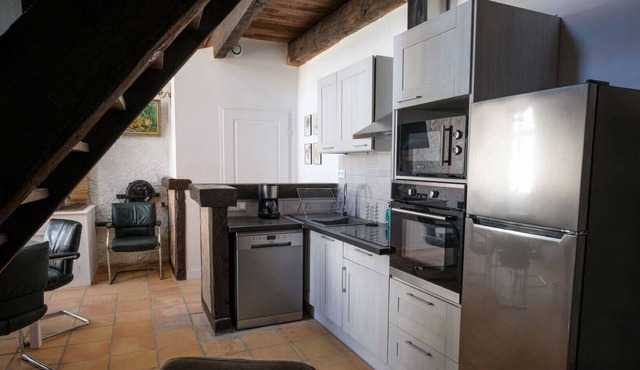 LA FORGE Marmande Town center: APARTMENT ENTIRE Duplex in old forge