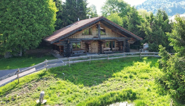 La fuste du Suchelot, log chalet for 6, pool access, near La Bresse
