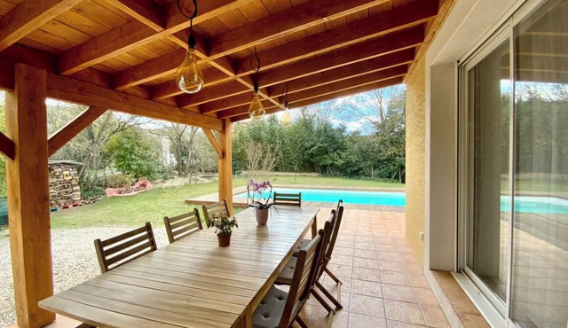 La Gardoise- Villa, swimming pool and pétanque court