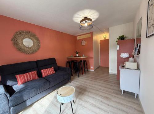 La Grande Motte - Studio double cabine 4-5p - Plage à pied - Parking privé - Terrasse