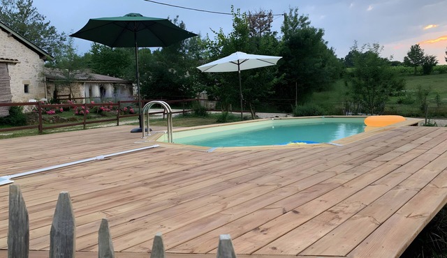 La Grange d'Oustaud with Pool, Countryside Views, and Authentic Charm