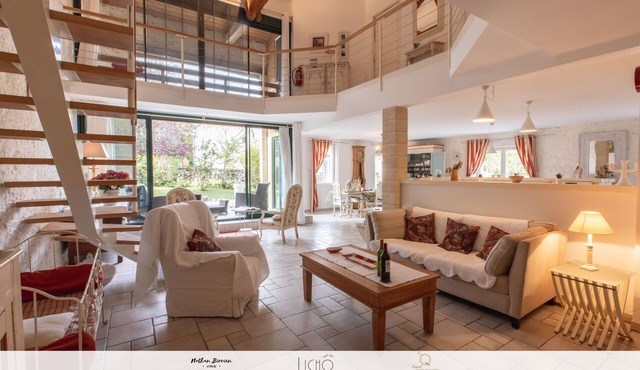 La Grange de Bellefontaine and its private swimming pool (5 * label)