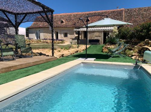 La grange en pierre - chic & piscine privée