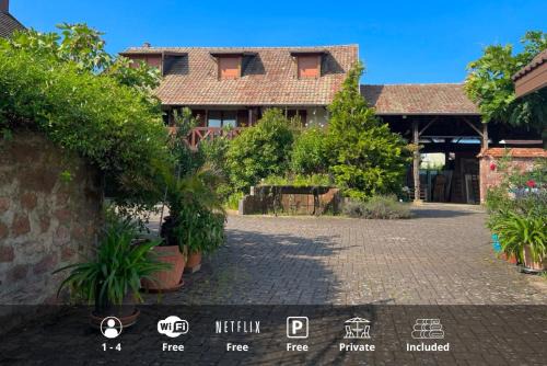 La Grange - Ground Floor Apartment, Terrace, Free Private Parking, Near Colmar