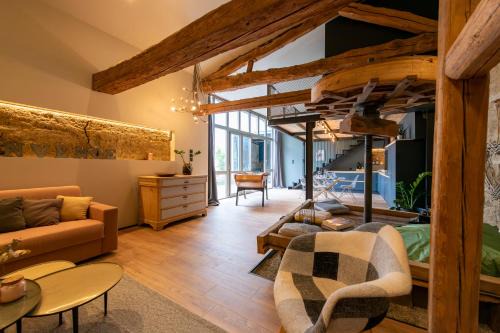 La grange moderne aux portes de Lyon