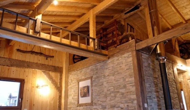 LA GRANGE OF MIOS: quiet house breathtaking views of La Bresse 8/12persons