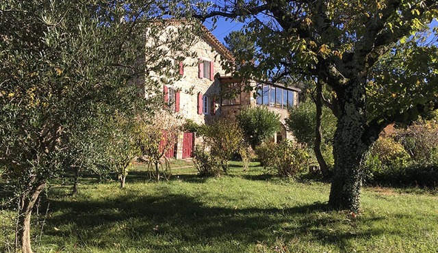 LA GROSSILLE: a traditional Cévennes farmhouse.