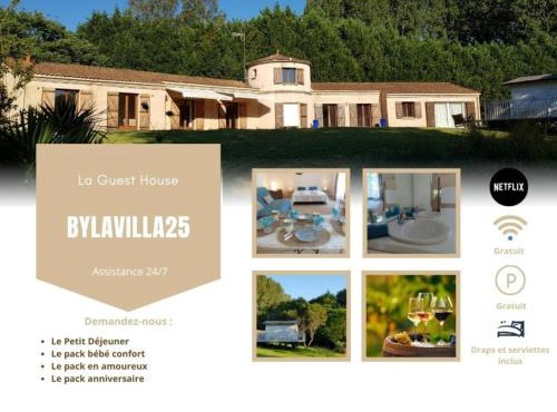 La Guest House BYLAVILLA25 à Noaillan