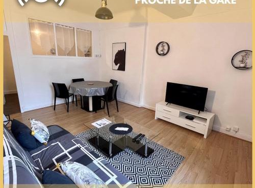 La Halte, Proche-gare, cosy, Spacieux