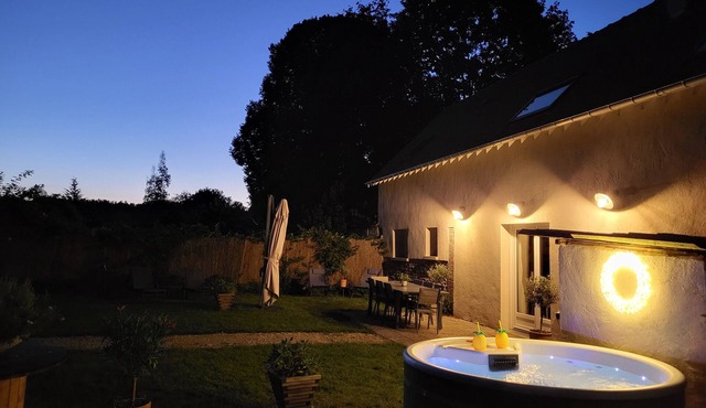 La Heaulmière - 4* gîte with spa, air-conditioned, sleeps 10, Normandy, 1h from Paris