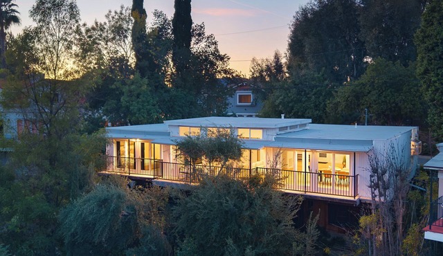 LA Hillside Home with Canyon Views, Deck, BBQ & Game Room Fun | Marmol Vista