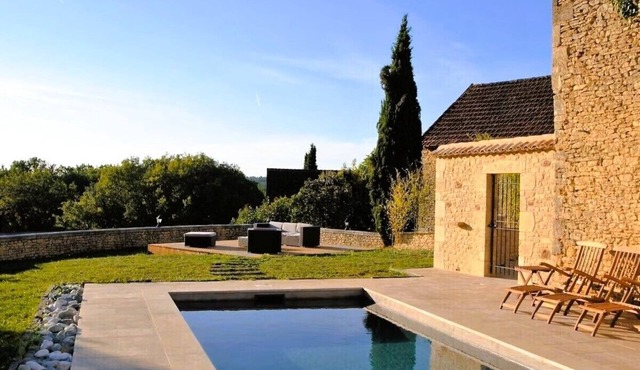 La Lauzière is an authentic French holiday home with private swimming pool