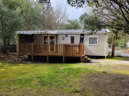 La Lette fleurie - Mobil home Spacieux climatisé 6-8 personnes tout équipé en camping 4 étoiles
