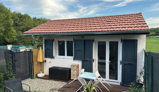 La Maisonnette and its garden in Chartreuse