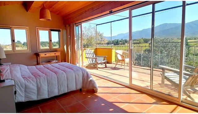 La maison de la Tour, an exceptional view in a peaceful natural setting