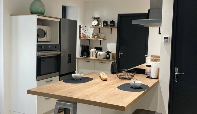 "La Maison 4/in the heart of Moissac/quiet/4 bedrooms