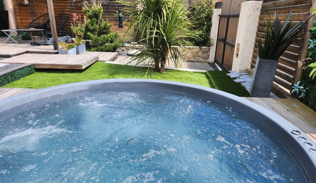 la Maison Bleu Avec Spa