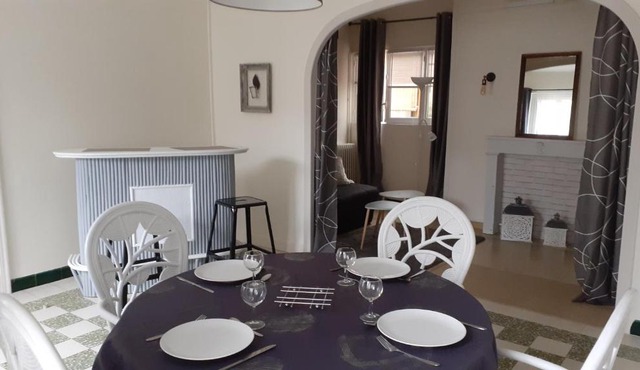 La Maison Bleue de Mer, proche de Chambord