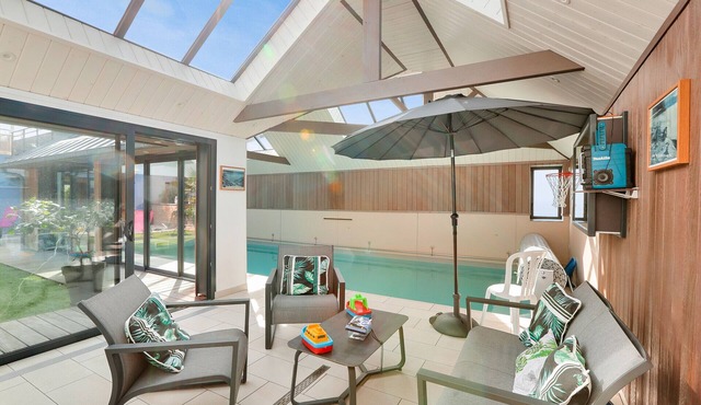 La Maison Bleue - Erquy - Covered Pool