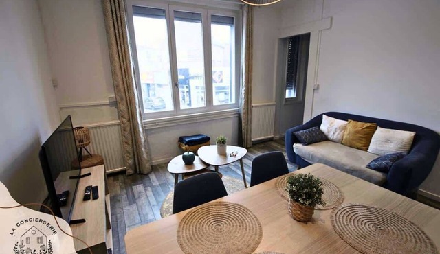La maison citadine, garage, wifi, lavelinge, 4pers
