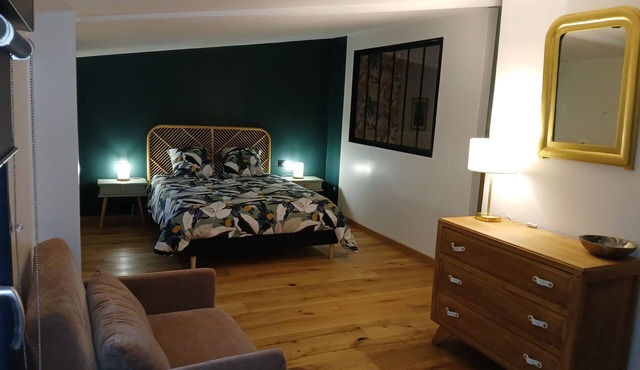 La maison d'Eugénie, garden and free parking