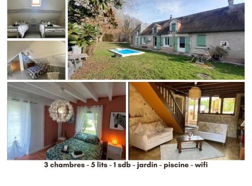 La maison des Hautes Vallees- jardin-piscine Beauval