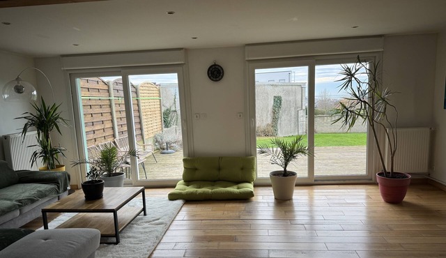 « La Maison du Bon Air, vue sur Mer. »