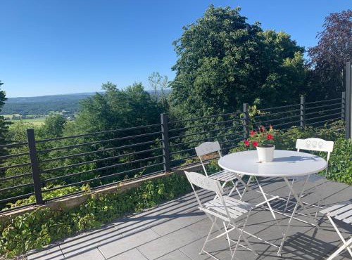 la Maison du fort de Fontain maison cosy vue magnifique sur les Montagnes du Jura