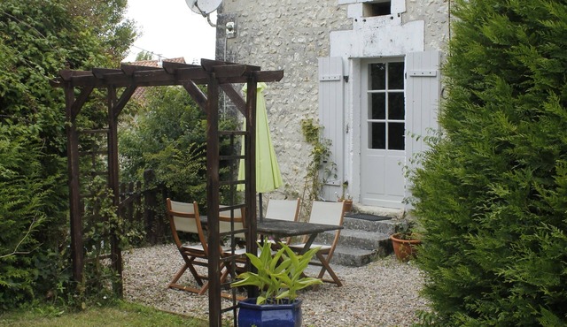 La Maison du Jardin, a two bedroomed cottage, with amazing views and sunsets.