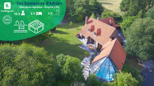 La Maison Du Lac avec Piscine- Les Demeures d'Adrien