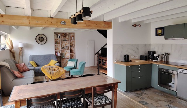 La Maison du Mont. Cherrueix, in the heart of the magnificent Bay of Mont-Saint-Michel