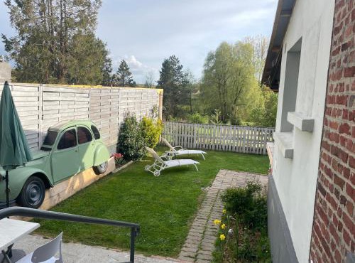La Maison Vintage à Montreuil sur mer 3 Chambres - Jardin - 6 personnes - Wifi