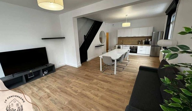 La Maison Lensoise, wifi, proche Bollaert, 8 pers