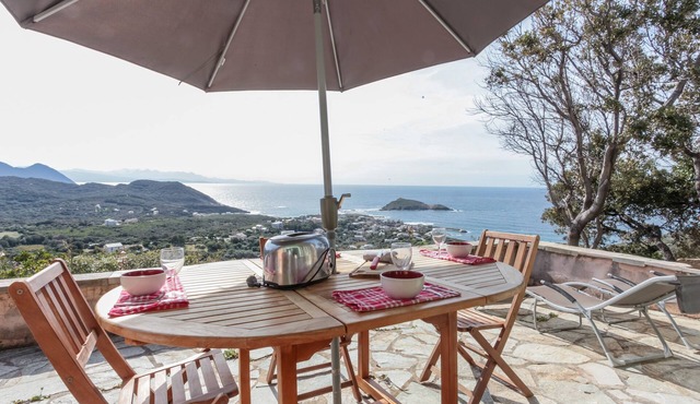 La Maison Ronde - Villa de caractère vue mer et montagne - Centuri