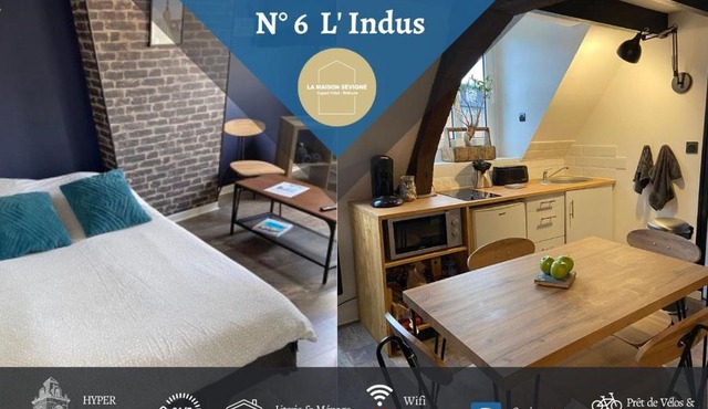 La Maison Sévigné - Appart Hôtel - N°6 L'indus
