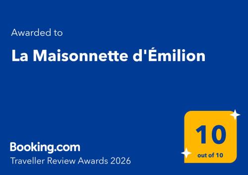 La Maisonnette d'Émilion