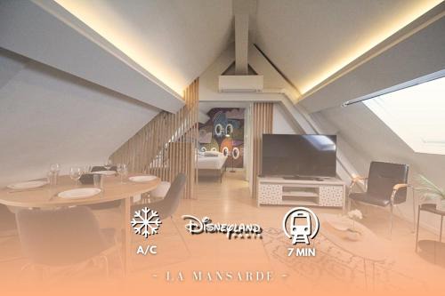 La Mansarde - Cozy T2 - Disney, Gare, Hypercentre