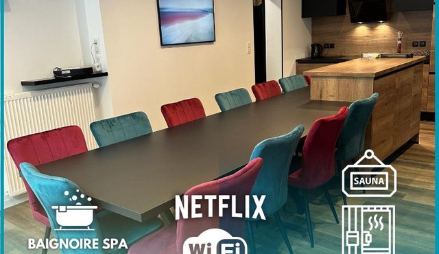 La Marionnade - Maison de village, Sauna, Balnéothérapie, Borne VE